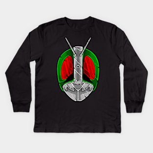 kamen rider Kids Long Sleeve T-Shirt